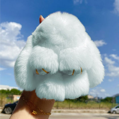 🏆LIMITED TIME SPECIAL SALE 50% OFF🐰Handmade Soft Bunny PomPom Charms