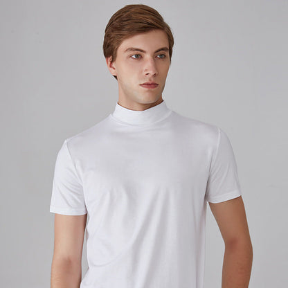 🔈🔈2026 Hot Sale - 50% OFF🎁High Neck Slim Fit T-shirt for Men