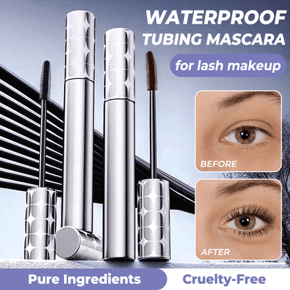 🖊️ LIMITED-TIME BUY 1 GET 1 FREE! ✨ All-Day Beautiful Lashes, Smudge-Proof! Waterproof Fiber Mascara for Natural Volume. 💖💃