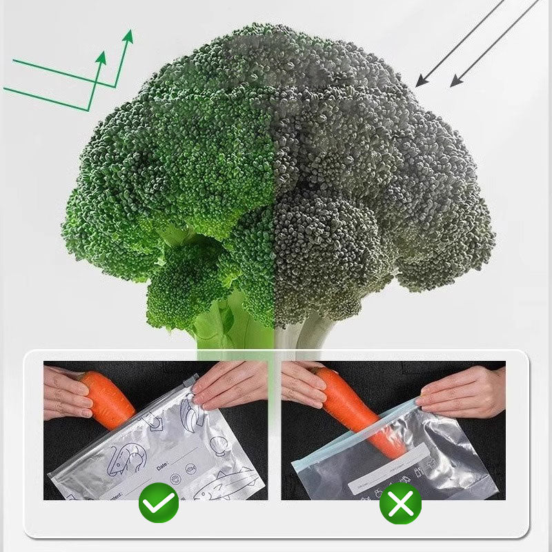 💥 BUY 3 GET 2 FREE! 🥡 Reusable Aluminum Foil Sealable Storage Bags – Eco-Friendly & Convenient ✨