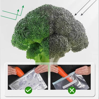 💥 BUY 3 GET 2 FREE! 🥡 Reusable Aluminum Foil Sealable Storage Bags – Eco-Friendly & Convenient ✨