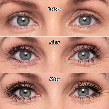 🖊️ LIMITED-TIME BUY 1 GET 1 FREE! ✨ All-Day Beautiful Lashes, Smudge-Proof! Waterproof Fiber Mascara for Natural Volume. 💖💃