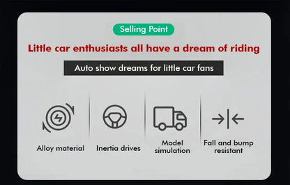 Alloy car simulation model toy