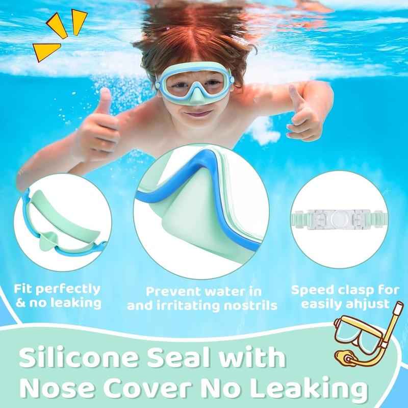 ⏳LAST DAY SALE ONLY $29.99!!🔥Vvinca Kids’ Anti-Choke Swim Goggles🥽UV Protection • Anti-Fog • Shatterproof Lenses • With Nose Cover🏊‍♀️✨Perfect for Swimming Lessons, Beach & Summer Holidays ☀️🇬🇧