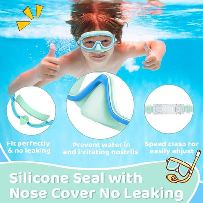 ⏳LAST DAY SALE ONLY $29.99!!🔥Vvinca Kids’ Anti-Choke Swim Goggles🥽UV Protection • Anti-Fog • Shatterproof Lenses • With Nose Cover🏊‍♀️✨Perfect for Swimming Lessons, Beach & Summer Holidays ☀️🇬🇧