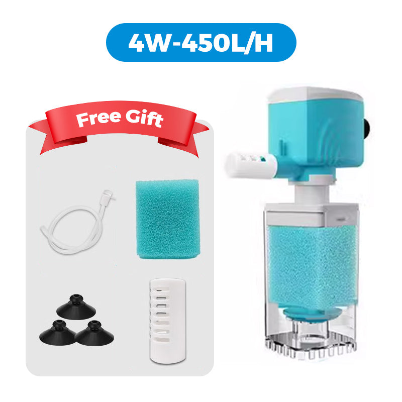 ⏰50% off Final Day⏰ Automatic Aquarium Filter System – Multi-Stage, Ultra-Quiet, Plug & Play 🐠