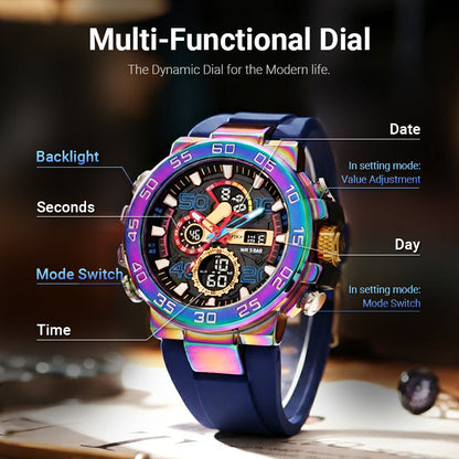 ⌚ Hot Sale✨ MULTIFUNCTION LED WATCH - Waterproof & Digital Display, 7 Sports Modes with Sleep Monitor, Perfect for Outdoor and Daily Use 🌟🔋