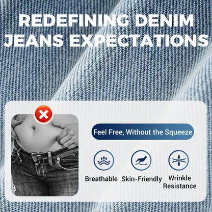 ⏳Time-limited Special-50% OFF⏰Fashion Lace Patchwork Denim Jeans