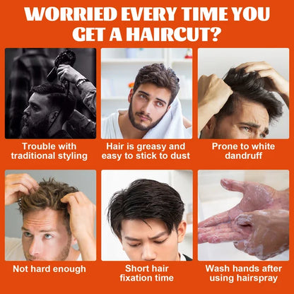 🔥Big Sale 50% OFF🔥One-Comb Shaping-Styling Gel Comb| Sweat-Resistant Gel | Non-Greasy Formula