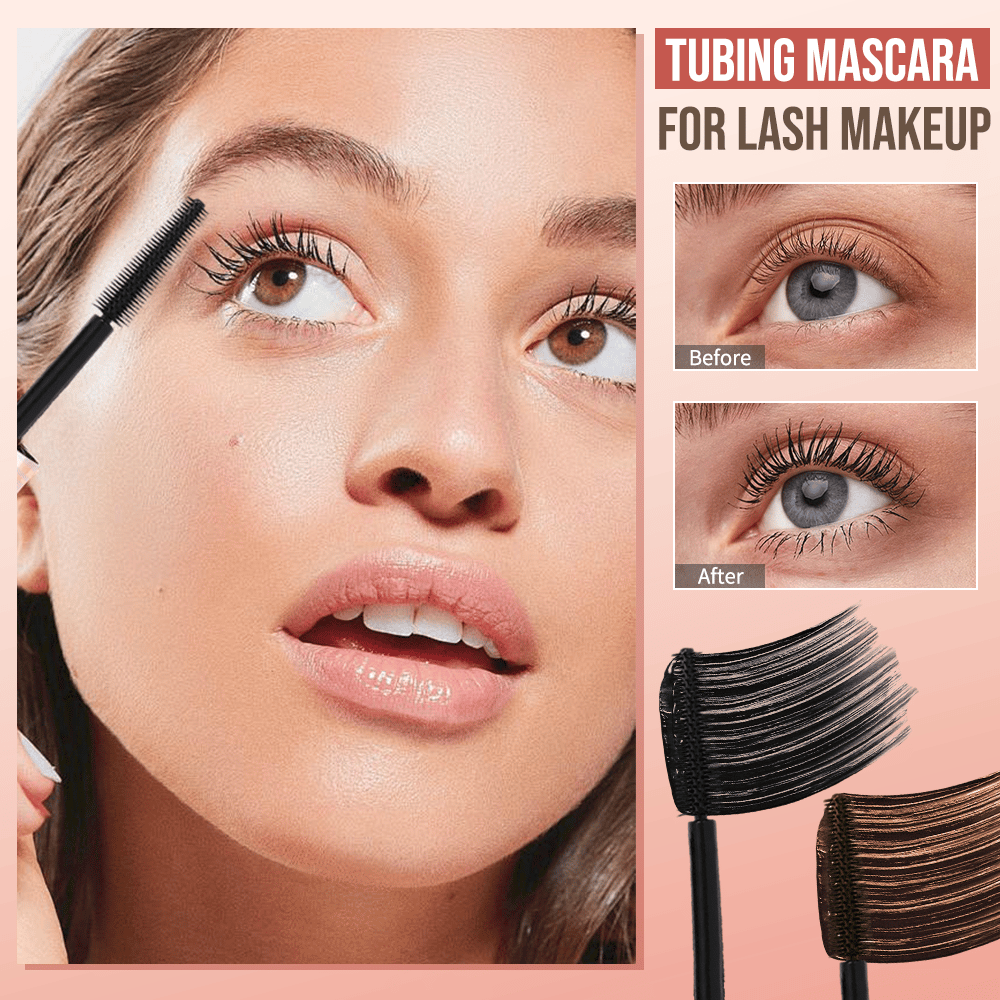 🖊️ LIMITED-TIME BUY 1 GET 1 FREE! ✨ All-Day Beautiful Lashes, Smudge-Proof! Waterproof Fiber Mascara for Natural Volume. 💖💃