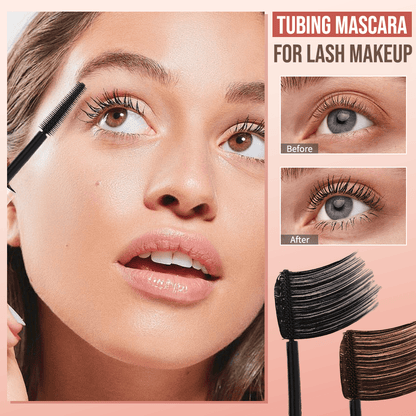🖊️ LIMITED-TIME BUY 1 GET 1 FREE! ✨ All-Day Beautiful Lashes, Smudge-Proof! Waterproof Fiber Mascara for Natural Volume. 💖💃