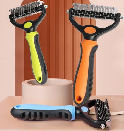 🐾 LIMITED TIME 50% OFF! ✨ Professional Pet Deshedding Tool – Gentle, 2-in-1, Efficient ✨