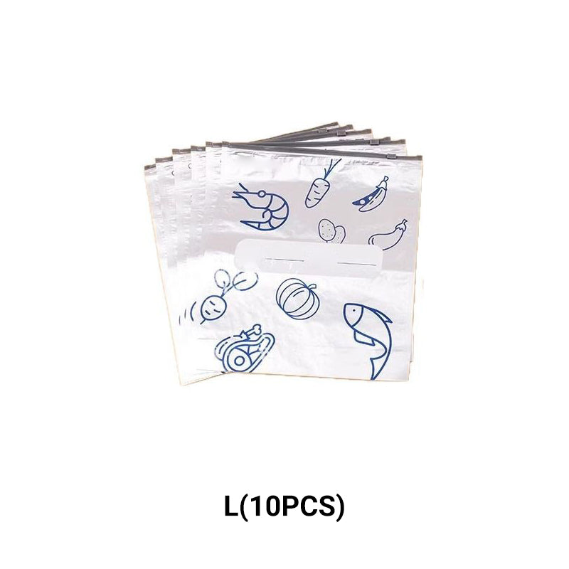 💥 BUY 3 GET 2 FREE! 🥡 Reusable Aluminum Foil Sealable Storage Bags – Eco-Friendly & Convenient ✨