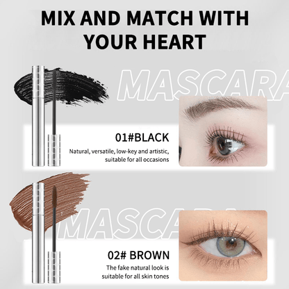 🖊️ LIMITED-TIME BUY 1 GET 1 FREE! ✨ All-Day Beautiful Lashes, Smudge-Proof! Waterproof Fiber Mascara for Natural Volume. 💖💃