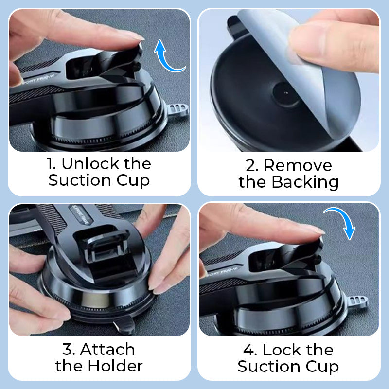 🔥New Hot Selling❤️‍🔥 Multifunctional Suction Cup Car Phone Holder