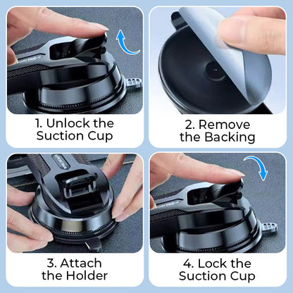 🔥New Hot Selling❤️‍🔥 Multifunctional Suction Cup Car Phone Holder
