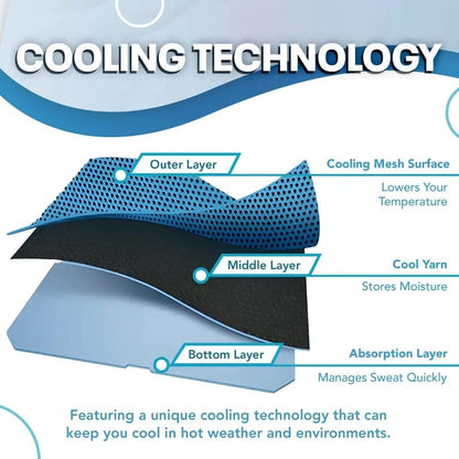 🔥❄️ Stay Cool Anywhere with This Instant Cooling Towel! ❄️🔥⏰Buy 1 Get 1 Free🔥Absorbent Quick-Drying Gym Cooling Towels