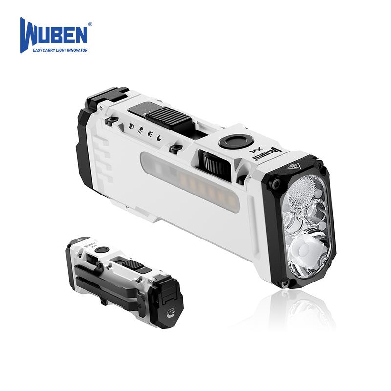 LED work light with 180° rotating head