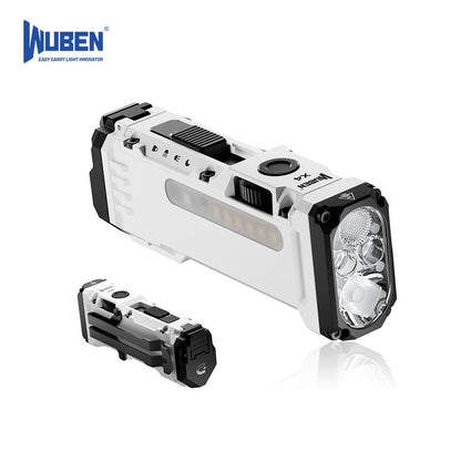 LED work light with 180° rotating head