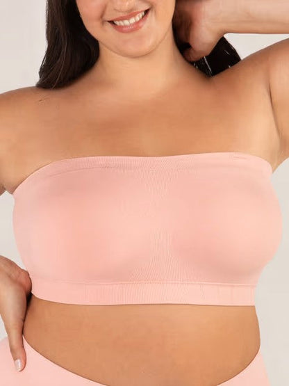 ⛱️Last Day Special Price!!🤩No-Slip Convertible Bandeau – 3-Way Wear, Wire-Free & Trusted by 50K+ Women👙🇬🇧1
