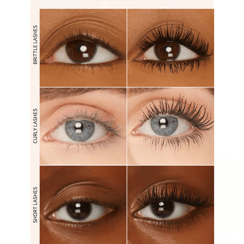 🖊️ LIMITED-TIME BUY 1 GET 1 FREE! ✨ All-Day Beautiful Lashes, Smudge-Proof! Waterproof Fiber Mascara for Natural Volume. 💖💃
