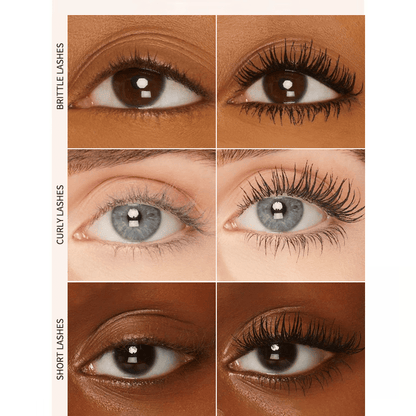 🖊️ LIMITED-TIME BUY 1 GET 1 FREE! ✨ All-Day Beautiful Lashes, Smudge-Proof! Waterproof Fiber Mascara for Natural Volume. 💖💃