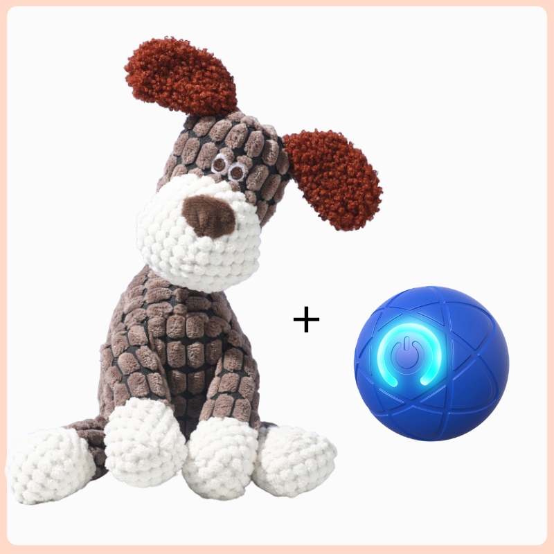 🏆Flash Sale⚡50K+ SOLD! Almost Gone-💥🐾 AUTO-BOUNCING SMART PET BALL WITH REMOTE CONTROL— 3 Interactive Modes | Chew-Resistant E-TPU | USB-C Rechargeable 🎾