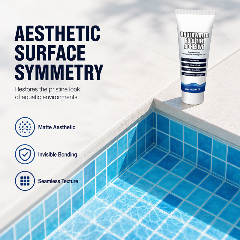 ⏳Time-Limited Special ⏰High Strength Underwater Pool Tile Adhesive