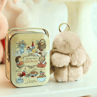 🏆LIMITED TIME SPECIAL SALE 50% OFF🐰Handmade Soft Bunny PomPom Charms