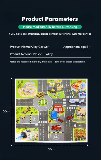 Alloy car simulation model toy