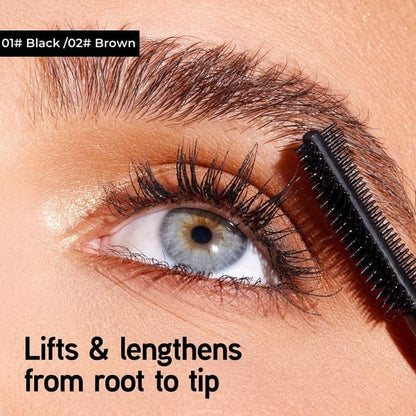 🖊️ LIMITED-TIME BUY 1 GET 1 FREE! ✨ All-Day Beautiful Lashes, Smudge-Proof! Waterproof Fiber Mascara for Natural Volume. 💖💃
