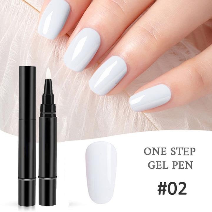 💅 Limited Time Buy 1 Get 1 Free  ✨One Step Nail Gel Pen🎨Free handheld mini UV nail lamp💡