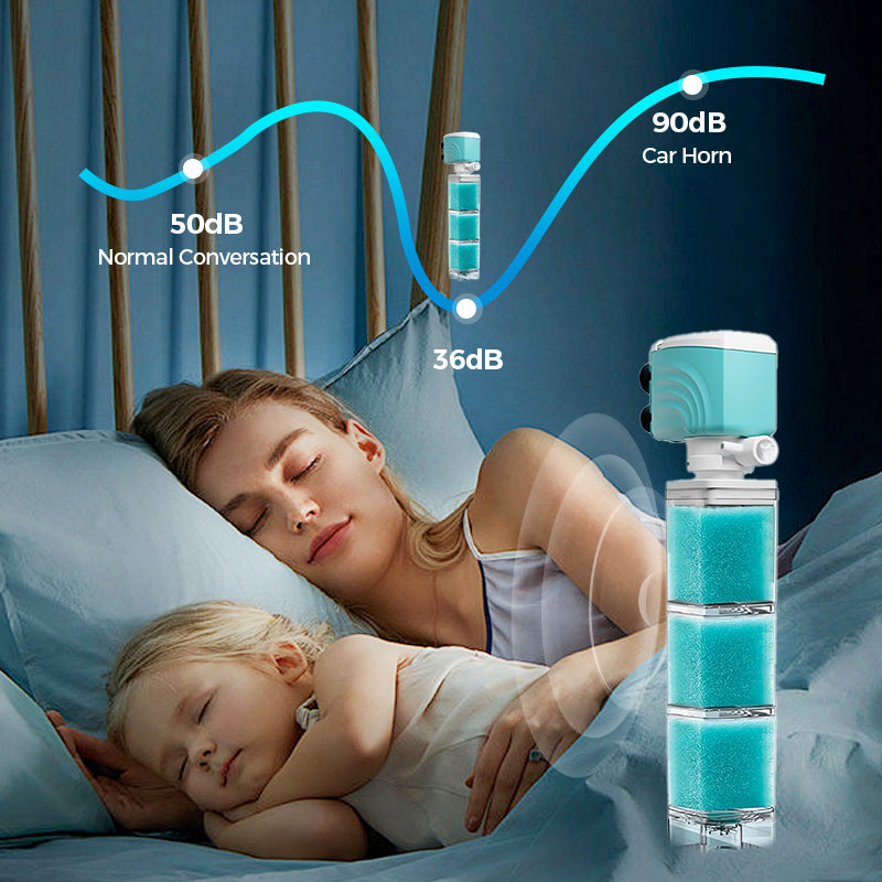 ⏰50% off Final Day⏰ Automatic Aquarium Filter System – Multi-Stage, Ultra-Quiet, Plug & Play 🐠