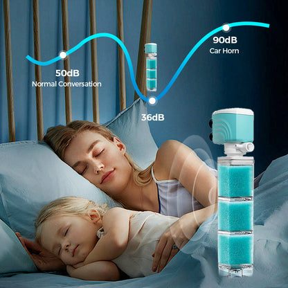 ⏰50% off Final Day⏰ Automatic Aquarium Filter System – Multi-Stage, Ultra-Quiet, Plug & Play 🐠