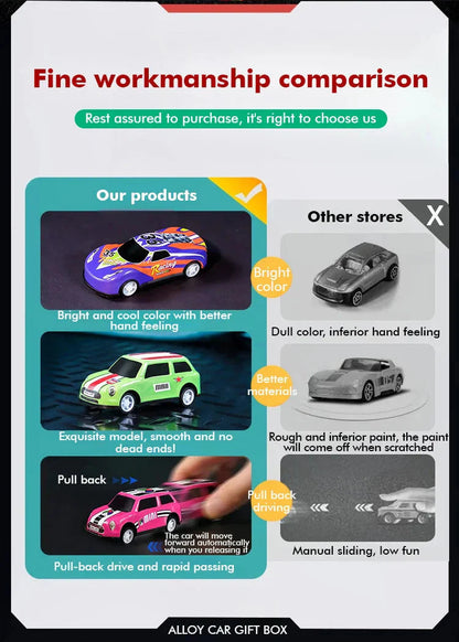 Alloy car simulation model toy