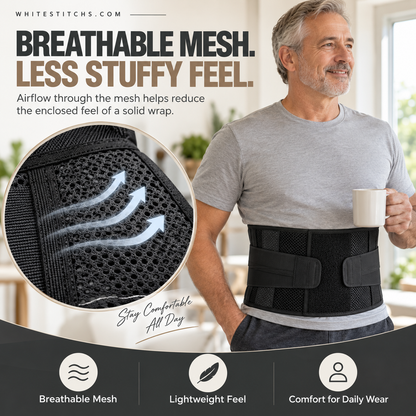 📢📢50% OFF !! ⏰Breathable Posture Corrector - Back Pain Relief & Tummy Control