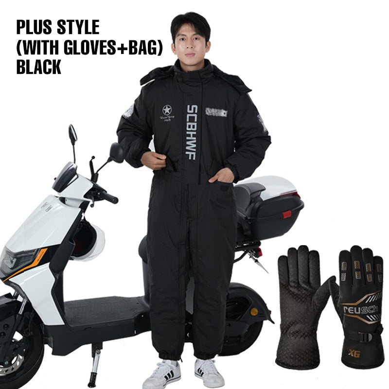 🧥❄️Winter Specials 50% off❄️ Winter Outdoor Riding Insulated Full-Body Suit