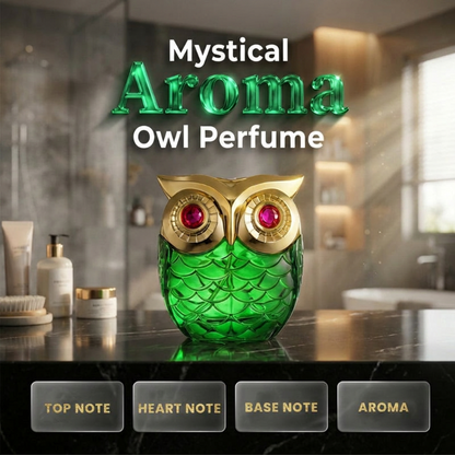 🦉Hot Sale 50% OFF🏝️🏖️Mystical Eau de Parfum – Mysterious Scent, Elegant Owl Bottle, Long-Lasting💎