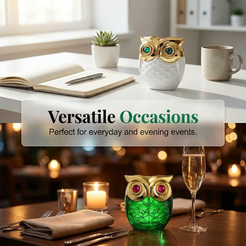 🦉Hot Sale 50% OFF🏝️🏖️Mystical Eau de Parfum – Mysterious Scent, Elegant Owl Bottle, Long-Lasting💎