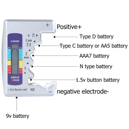 🎁Hot Sale 50% OFF🔋3-second battery check! Compact battery tester—say goodbye to “battery anxiety”⚡️