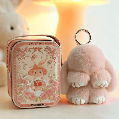 🏆LIMITED TIME SPECIAL SALE 50% OFF🐰Handmade Soft Bunny PomPom Charms
