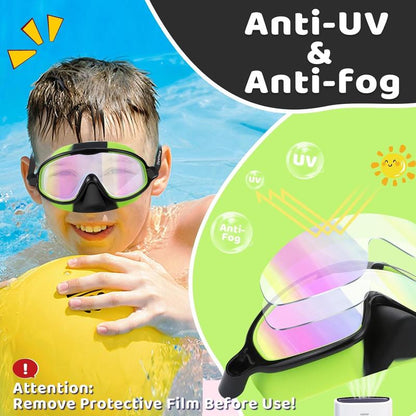 ⏳LAST DAY SALE ONLY $29.99!!🔥Vvinca Kids’ Anti-Choke Swim Goggles🥽UV Protection • Anti-Fog • Shatterproof Lenses • With Nose Cover🏊‍♀️✨Perfect for Swimming Lessons, Beach & Summer Holidays ☀️🇬🇧