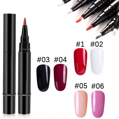💅 Limited Time Buy 1 Get 1 Free  ✨One Step Nail Gel Pen🎨Free handheld mini UV nail lamp💡