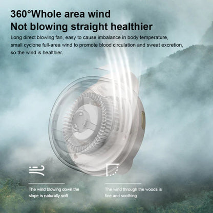 ⏳Summer Hot Sale!!💞50K+ SOLD!💨2-in-1 Wearable Fan – Instantly Cools You by Up to 10°C | 24H Quiet Hands-Free Airflow🌀🌿