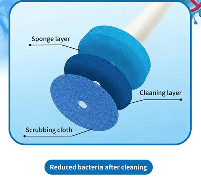 🥳2026 HOT SALE🥳💞50K+ SOLD!🚽💦Hands-Free Cleaning Gadget🧽Disposable toilet cleaning tool💦