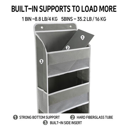 🎉Hot Sale🎉5-Tier Large-Capacity Hanging Organizer