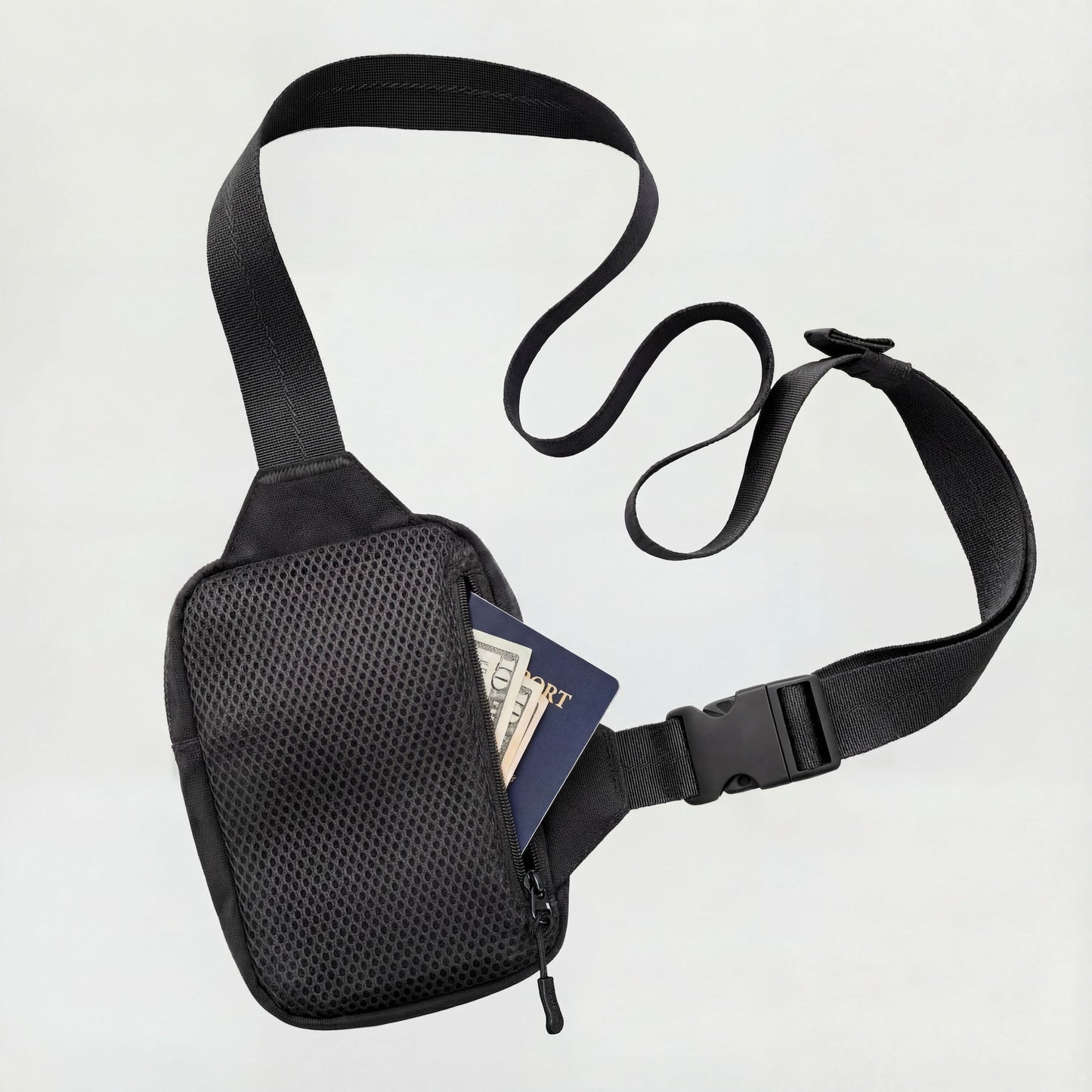 🎒50% OFF NOW ! ✨Upgraded 2.0 Travel Sling Bag | Anti-Theft, 500D Nylon, RFID Protection — Limited Time 50% Off