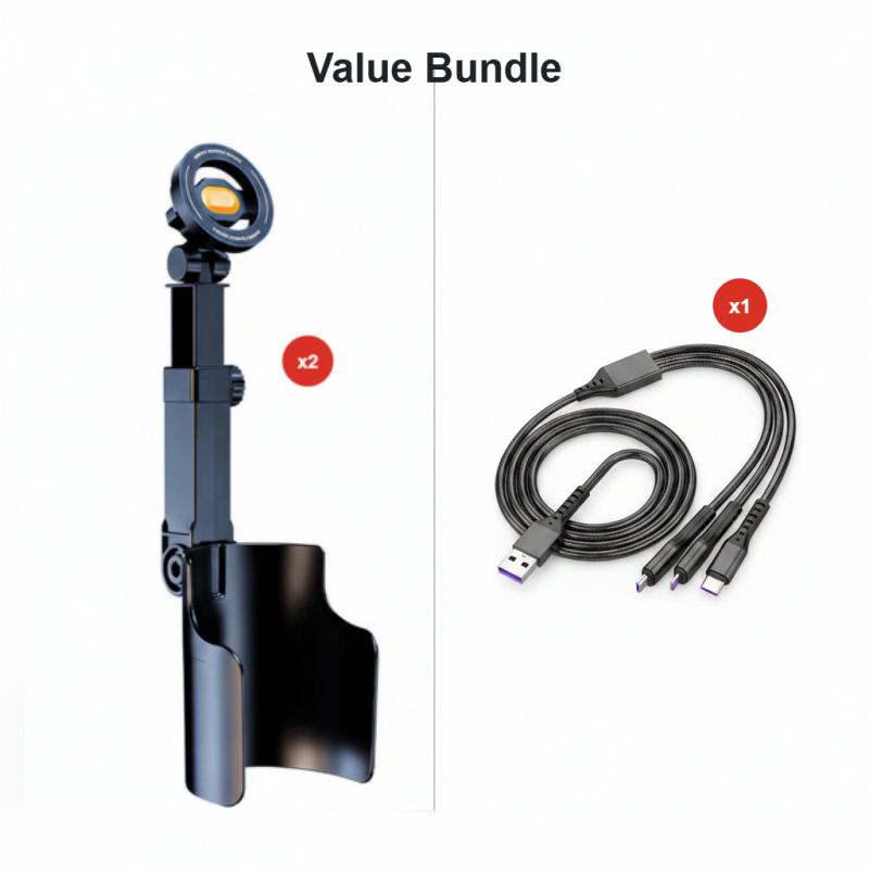 ⏳Time-Limited Special⏰Car Cup Holder Phone Mount – 360° Adjustable, Strong N52 Magnet, One-Hand Operation, Fits All Phones, Stable Magnetic & Clamp Models for Safe Driving