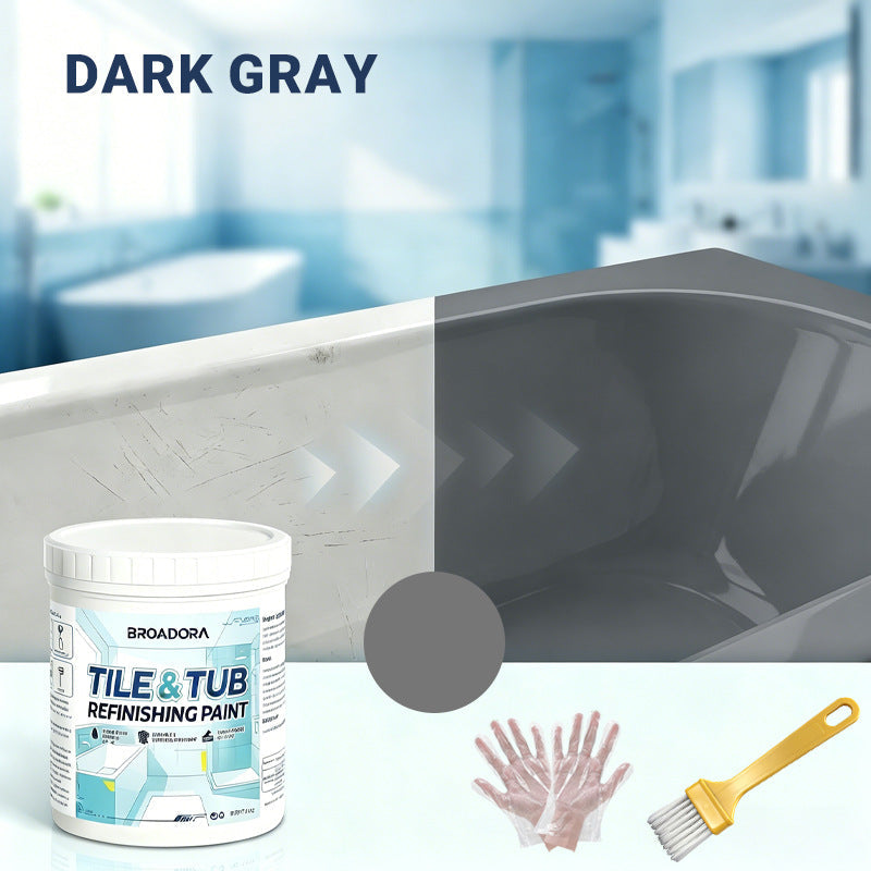🥳HOT SALE🥳🛁🎨 50% OFF! Tile & Tub Refinishing Paint Kit – Waterproof, anti‑slip finish. Covers stains & cracks. Easy DIY, no pro needed. ✨🛡️