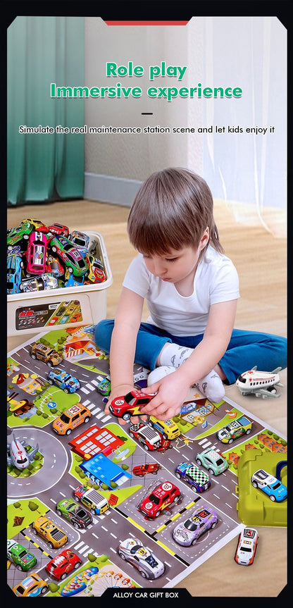 Alloy car simulation model toy